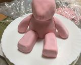 洋菓子細工☆うさぎのぬいぐるみケーキ作り方18写真