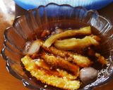 焼きナス浸した冷え冷えそうめん作り方7写真