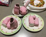 洋菓子細工☆うさぎのぬいぐるみケーキ作り方38写真