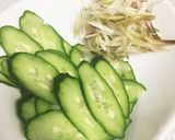 ☆トマト・きゅうり・なすの焼きうどん☆作り方2写真