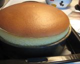 卵でふわふわ　スフレチーズケーキ作り方13写真
