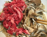 牛肉とごぼうとまいたけのしぐれ煮作り方3写真