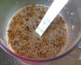 夏野菜とサンマ缶の♥こく旨豆乳そうめん作り方1写真