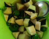 夏野菜とサンマ缶の♥こく旨豆乳そうめん作り方3写真