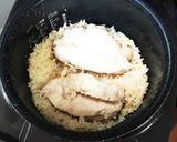 炊飯器にお任せ!カオマンガイ作り方7写真