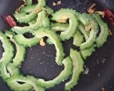 ゴーヤとミニトマトのジェノベーゼ風パスタ作り方4写真