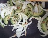 ゴーヤとミニトマトのジェノベーゼ風パスタ作り方5写真