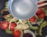 ゴーヤとミニトマトのジェノベーゼ風パスタ作り方7写真