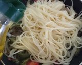 ゴーヤとミニトマトのジェノベーゼ風パスタ作り方9写真