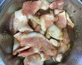 簡単な豚トロの生姜焼き作り方1写真