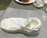 洋菓子細工☆汚れたスニーカーケーキ作り方11写真