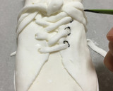 洋菓子細工☆汚れたスニーカーケーキ作り方20写真