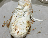 洋菓子細工☆汚れたスニーカーケーキ作り方26写真
