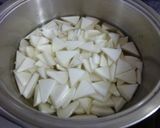白カブと油揚げの味噌汁作り方2写真