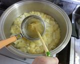 白カブと油揚げの味噌汁作り方3写真