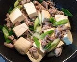 ナンプラー風味の肉豆腐♪作り方5写真