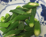 美味しい！！オクラの梅とろろ乗せ作り方1写真