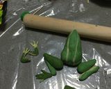 洋菓子細工☆蛙のレアチーズケーキ※グロ注作り方18写真