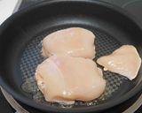 胸肉の生ハムはさみ焼作り方2写真