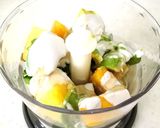 苦瓜(ゴーヤー)の夏美肌スムージー作り方4写真