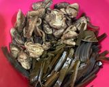 うまかばいで出汁ガラ昆布と椎茸の佃煮作り方2写真