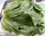 レンジで簡単！堅いレタスの中華おひたし作り方1写真