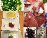 ビールに合う！ハワイアンポキ 塩わさび味作り方2写真