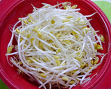 レンジで簡単！もやしのほんだしレモン和え作り方1写真