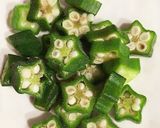 納豆・長芋・夏野菜のねばねば薬味和え♫作り方2写真