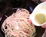お刺身をパスタに♪作り方6写真