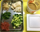 納豆・長芋・夏野菜のねばねば薬味和え♫作り方3写真