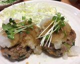 たっぷりさっぱり!おろしポン酢ハンバーグ作り方7写真