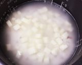 切り餅で！赤米のもっちりおこわ風作り方3写真