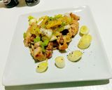 柔らかさっぱり！鳥もも肉のレモン炒め作り方7写真