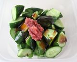 昼夕♪オイスターソース梅肉でやみつき胡瓜作り方2写真