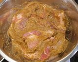 圧力鍋でトロ肉 ポークビンタル作り方3写真