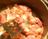 カラードグリーン☆トマト味作り方3写真