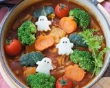 ☆ハロウィン★トマトカレー鍋☆作り方15写真