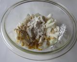 冷凍とうきびと玉ねぎのかき揚げ　作り方1写真