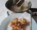 冷凍とうきびと玉ねぎのかき揚げ　作り方3写真