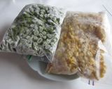 冷凍とうきびの四色サラダ作り方1写真