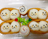 簡単！可愛い♡アザラシの稲荷寿司♡作り方5写真