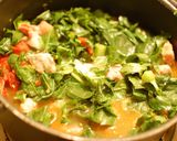 カラードグリーン☆トマト味作り方6写真