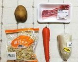 電子レンジで簡単!超具だくさんお手軽豚汁作り方1写真