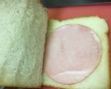 簡単！ホットサンド風ハムチーズ^ ^/作り方2写真