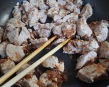 ご飯がすすむ！鶏むね肉のおかか照り焼き作り方5写真