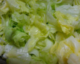 野菜たっぷり♪白菜とレタスの中華スープ♪作り方2写真