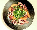 甘酒で♪簡単！イカじゃがの麹炒め作り方7写真
