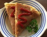 朝にウインナーホットケーキ♪おやつにも作り方6写真