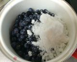 かき氷ブルーベリープレザーブスタイル作り方1写真